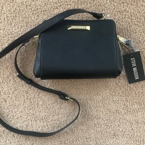 Black Steve Madden crossbody bag